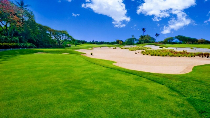 Sân golf Bali National Golf Club & Resort là mắt với thiết kế hai phần sân khác biệt