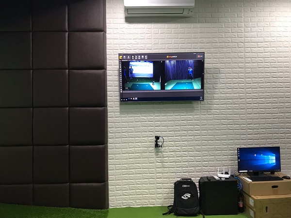 GoflTech thi công và lắp đặt phòng golf 3D tại Phố Hàng Bài, Hà Nội