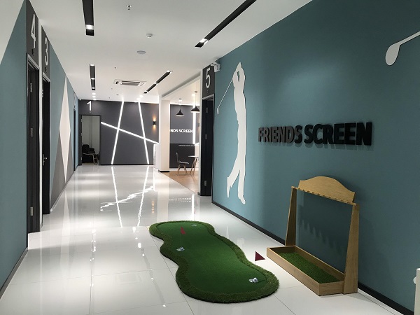  Hoàn thiện chuỗi 5 phòng golf công nghệ Hàn tại Bắc Ninh