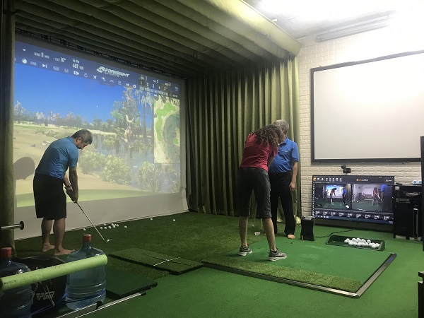 Một số hình ảnh về phòng golf 3D tại Vũ Tông Phan - Hà Nội
