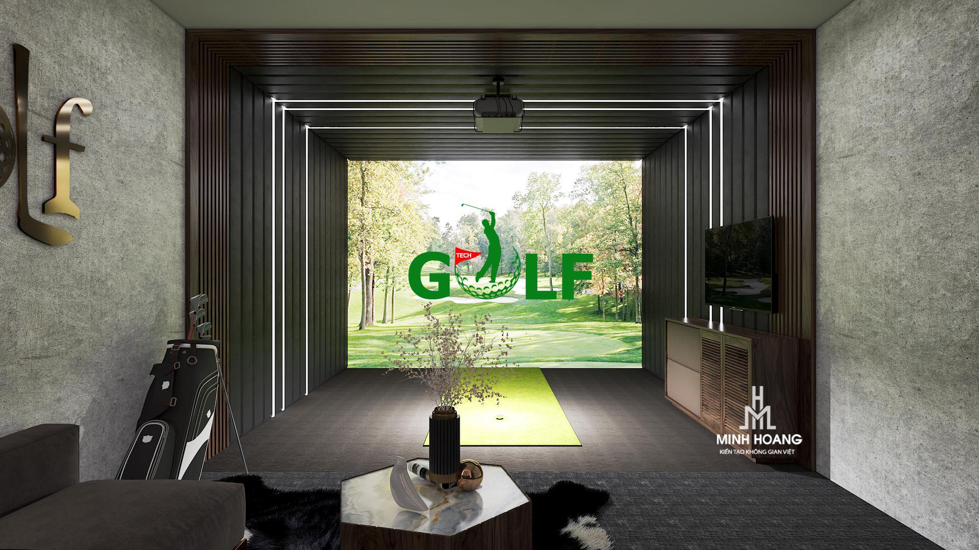 Ra mắt hệ thống phòng tập golf 3D tại Hà Nội