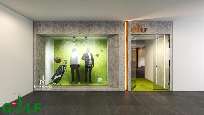 Ra mắt hệ thống phòng tập golf 3D tại Hà Nội