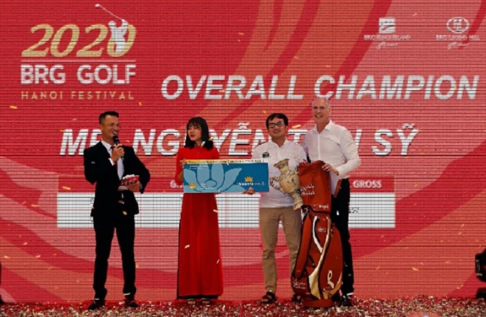 Golfer Nguyễn Tiến Sỹ đã giành giải Gross Champion 2020