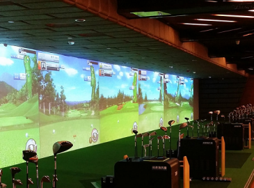 Công nghệ golf 3D Bravo Golf Simulator Hàn Quốc