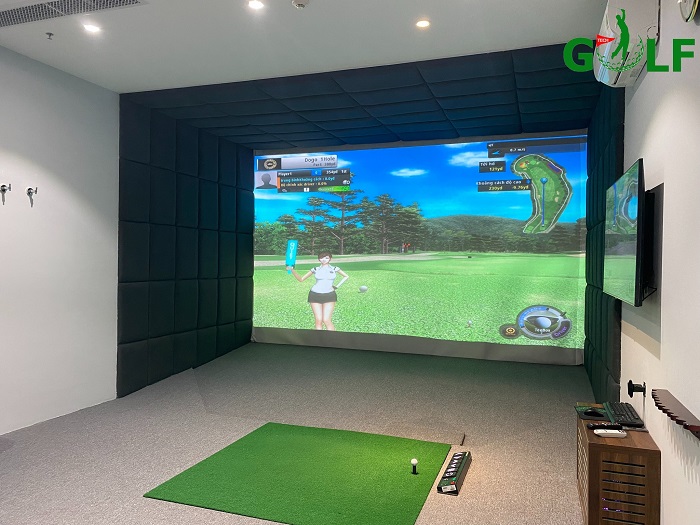 Phòng tập golf 3d tại Hà Nội của GolfTech