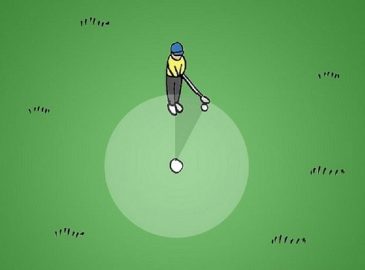 Cách gạt bóng golf hiệu quả và đúng kỹ thuật