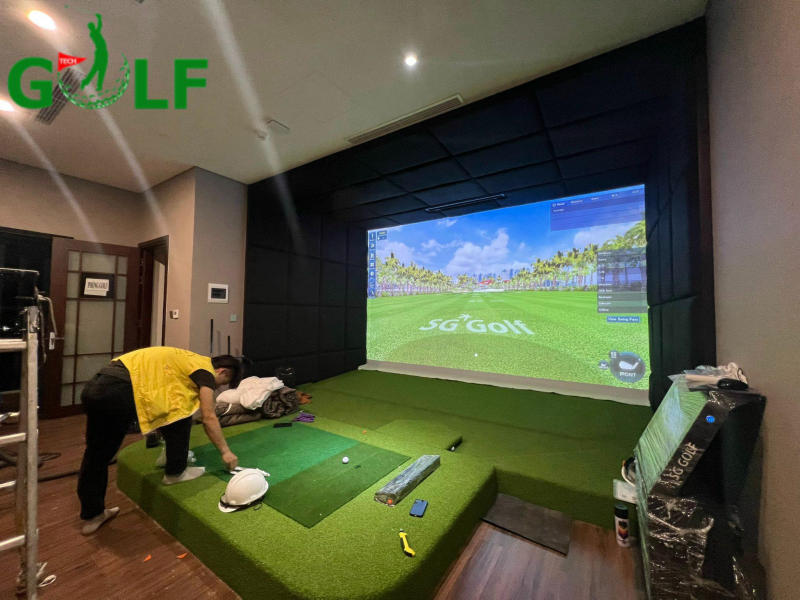 Hoàn thiện công trình phòng golf 3D tại Nam Định