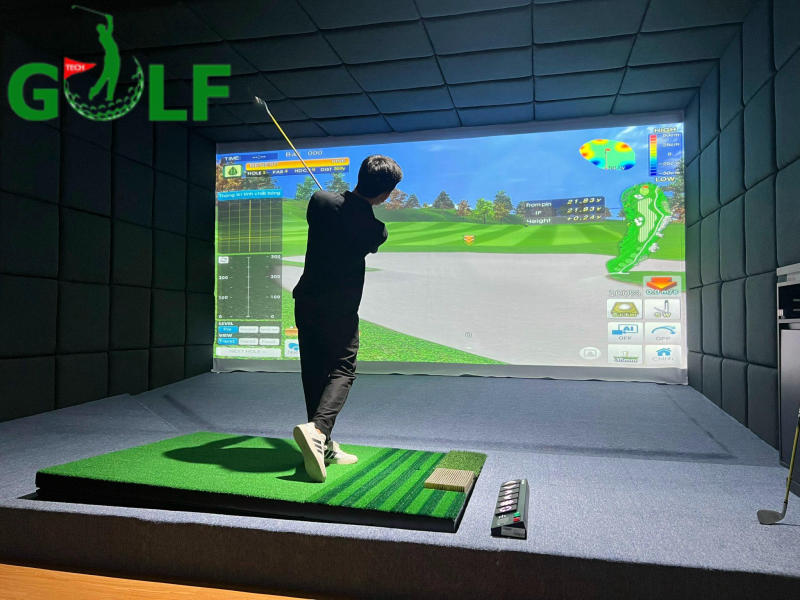 Bàn giao công trình phòng golf 3D Quận 7, Hồ Chí Minh
