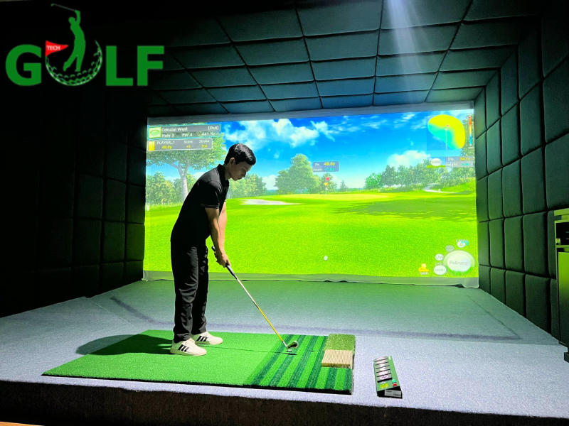 Bàn giao công trình phòng golf 3D Quận 7, Hồ Chí Minh