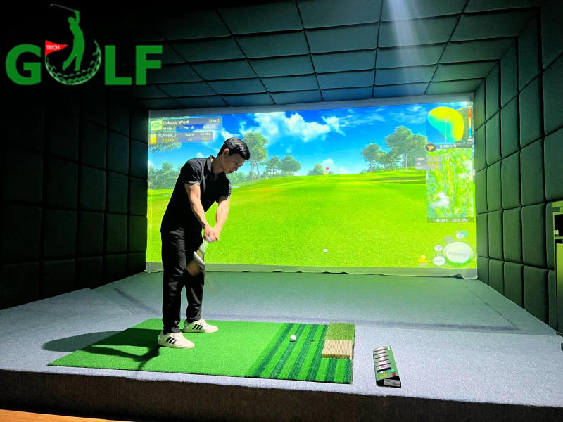 Bàn giao công trình phòng golf 3D Quận 7, Hồ Chí Minh