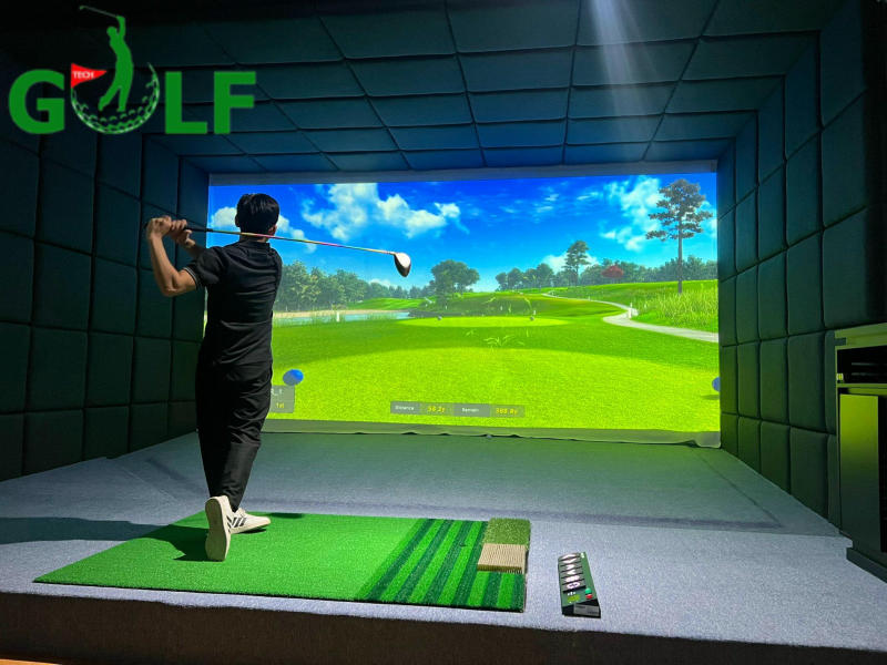 Bàn giao công trình phòng golf 3D Quận 7, Hồ Chí Minh