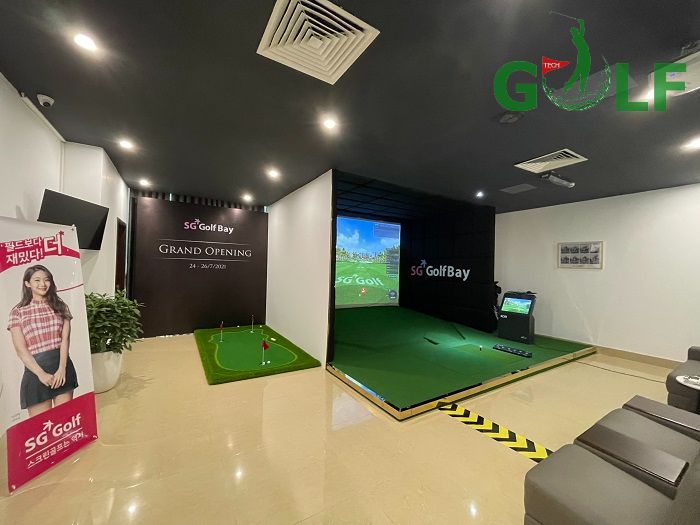 Hình ảnh hoàn thiện phòng golf 3D công nghệ SG Golf