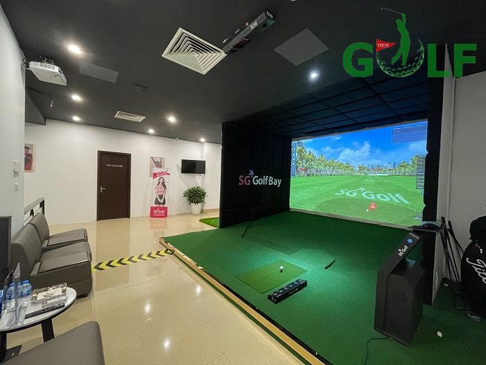 Hình ảnh hoàn thiện phòng golf 3D công nghệ SG Golf