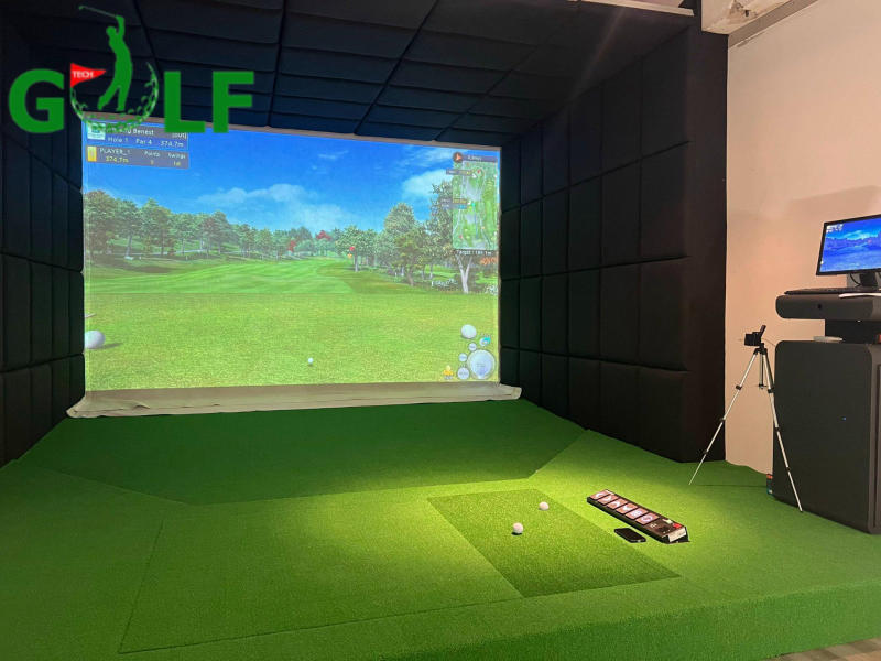 Hoàn thiện phòng tập golf 3D tại Ba Đình - Hà Nội