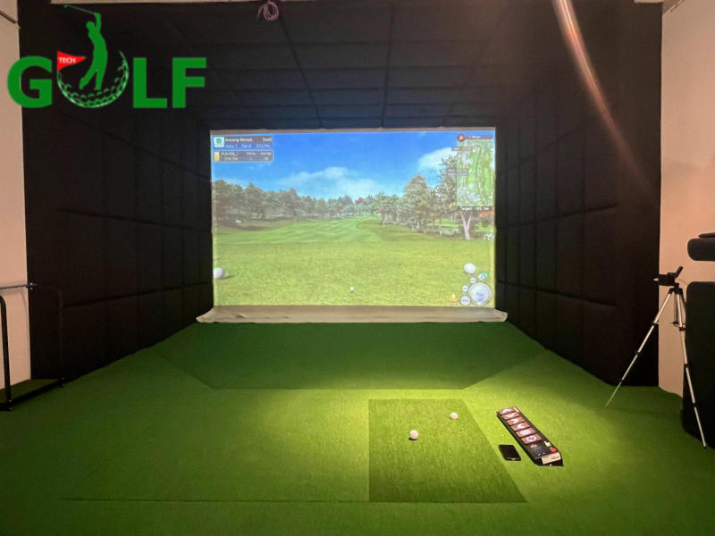 Hoàn thiện phòng tập golf 3D tại Ba Đình - Hà Nội