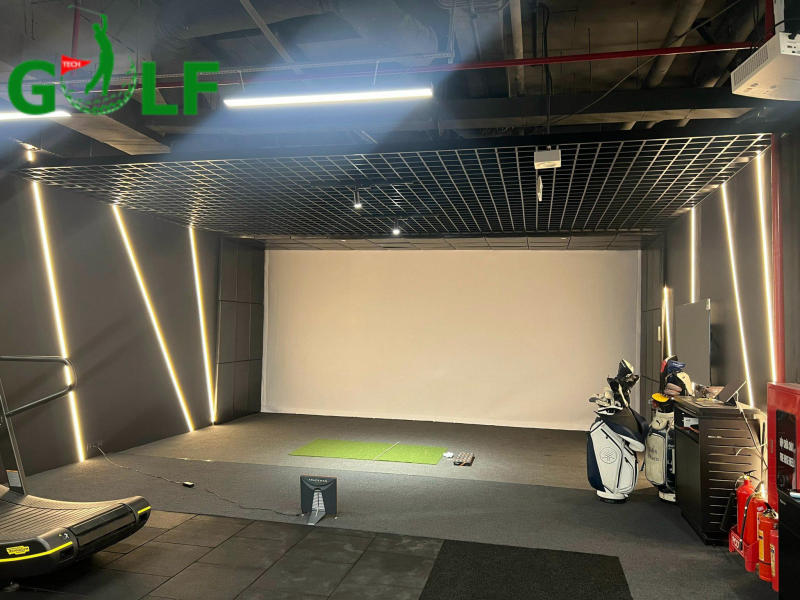 Bàn giao công trình phòng tập golf 3D - GolfPlus tại Hà Nội