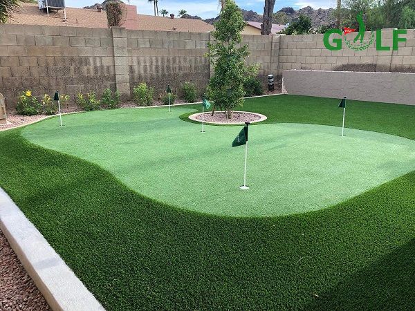GolfTech nhận thiết kế và thi công sân tập golf Putting Green