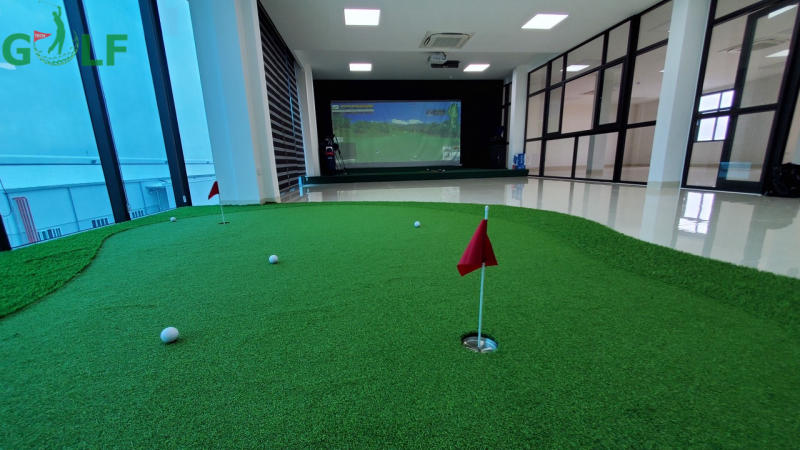 Bàn giao công trình phòng golf 3D tại KCN Đình Trám, Bắc Giang