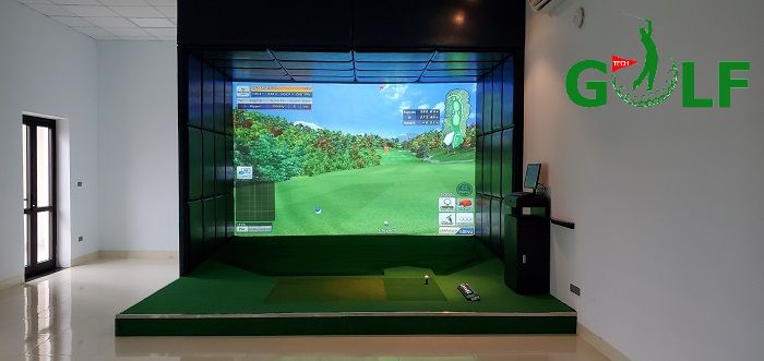 Hình ảnh công trình phòng golf 3D trong nhà tại Thanh Hoá