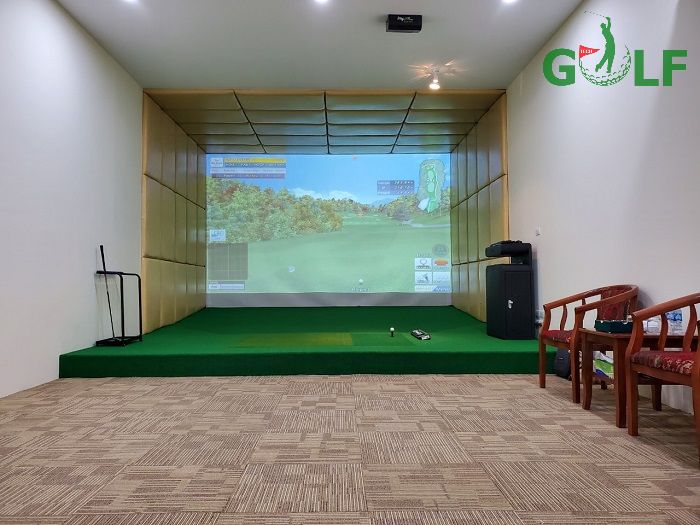 Hoàn thiện và bàn giao công trình phòng tập golf 3D