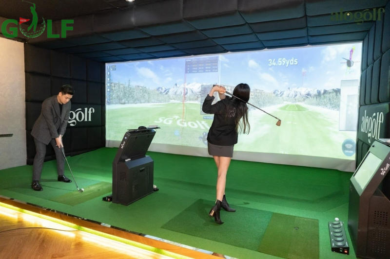 Bàn giao công trình 4 phòng golf 3D tại Alogolf Hạ Long, Quảng Ninh
