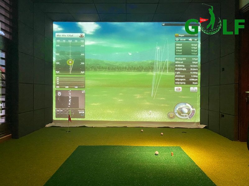 Phòng golf 3D tại nhà với diện tích và chi phí hợp lý, ai cũng có thể sở hữu ngay