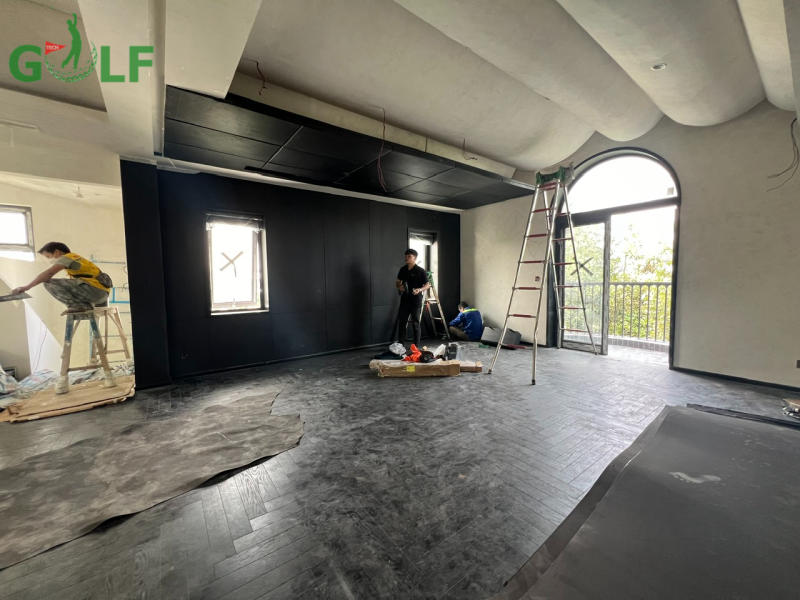Phòng golf 3D Vinhomes Riverside Long Biên – GolfTech