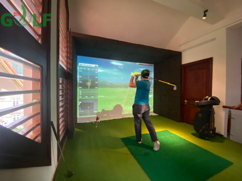 Phòng golf 3D tại Vimeco Hà Nội – Công nghệ Bravo