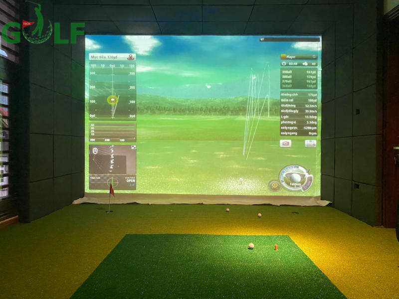 Phòng golf 3D tại Vimeco Hà Nội – Công nghệ Bravo