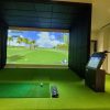 Phòng golf 3D có diện tích rộng rãi, thoải mái