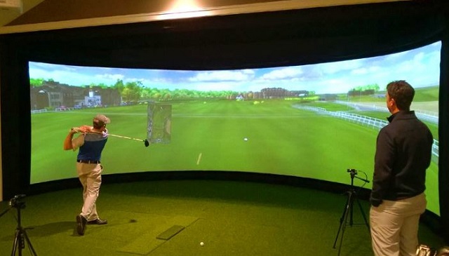 Phòng golf 3D công nghệ mới có thể sử dụng lên đến 10 năm, tiết kiệm nhiều chi phí hơn so với đánh golf truyền thống
