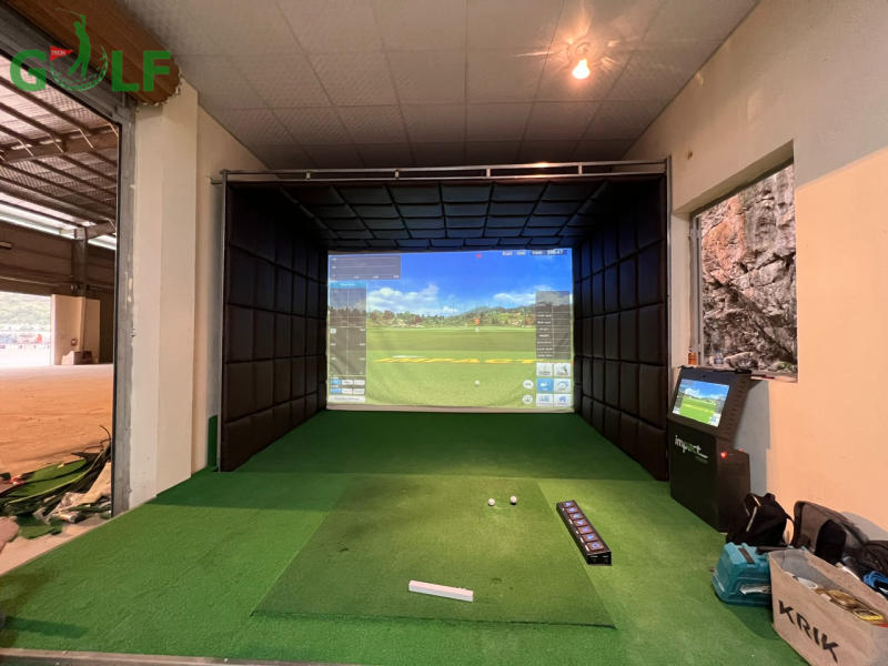 Cùng xem một số hình ảnh về phòng tập golf 3D