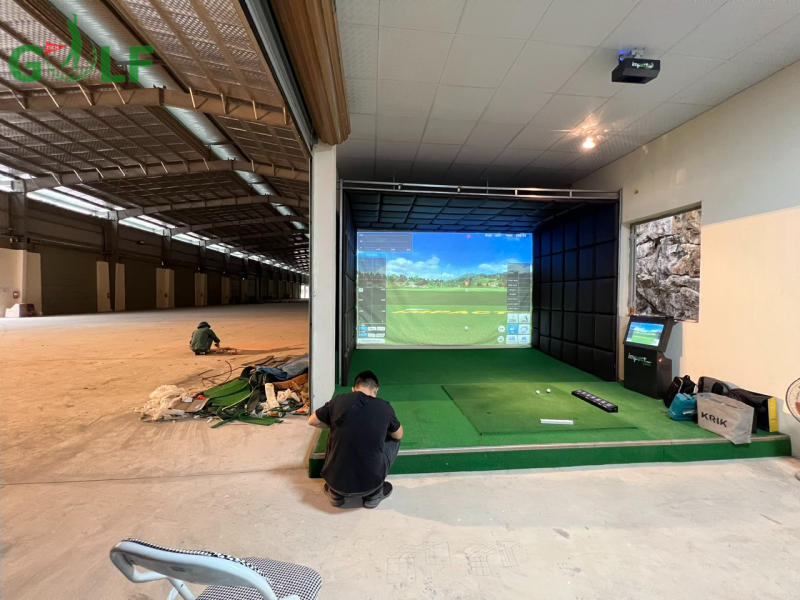 Cùng xem một số hình ảnh về phòng tập golf 3D
