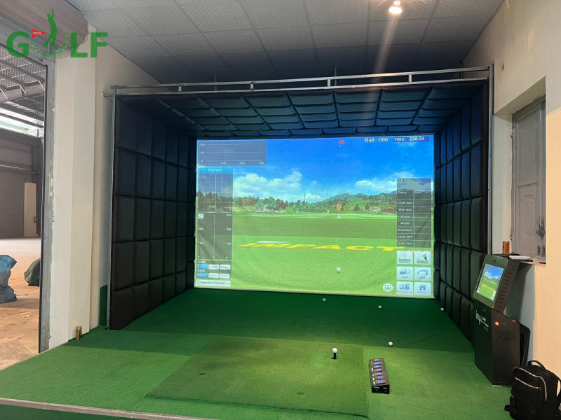 Cùng xem một số hình ảnh về phòng tập golf 3D