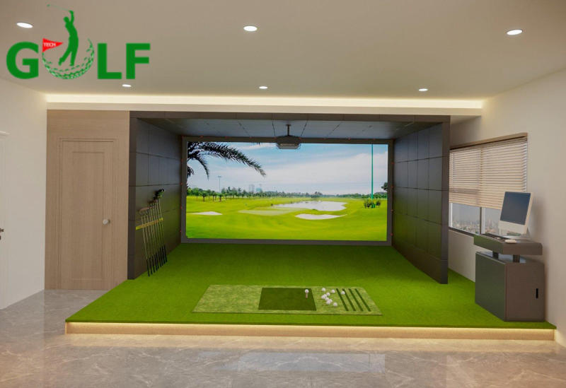 Hoàn thiện công trình phòng tập golf 3D tại Tp Thanh Hóa