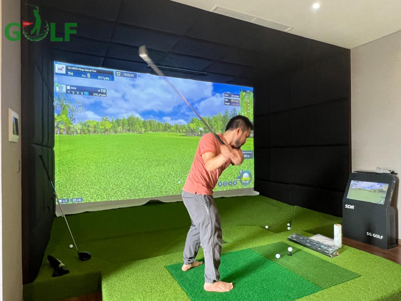 Phòng golf 3D tại Khách sạn Marvella Nha Trang