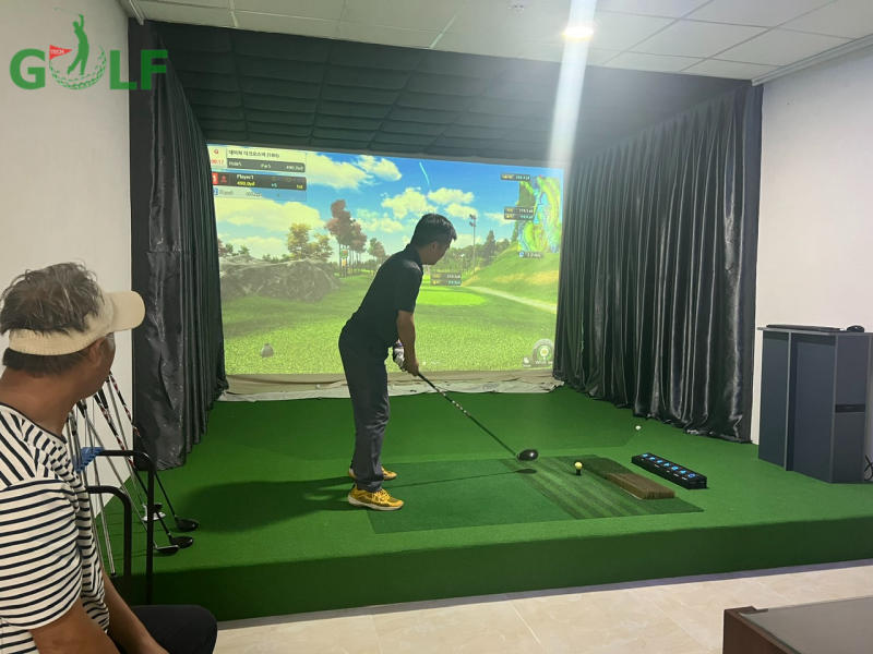 Phòng golf 3D tại Nha Trang – Công trình Foresight Sports