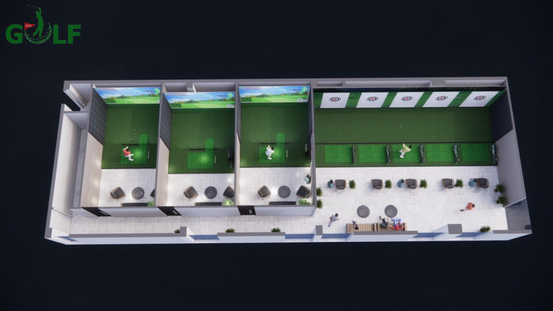 Phòng golf 3D tại Nha Trang – Công trình Foresight Sports