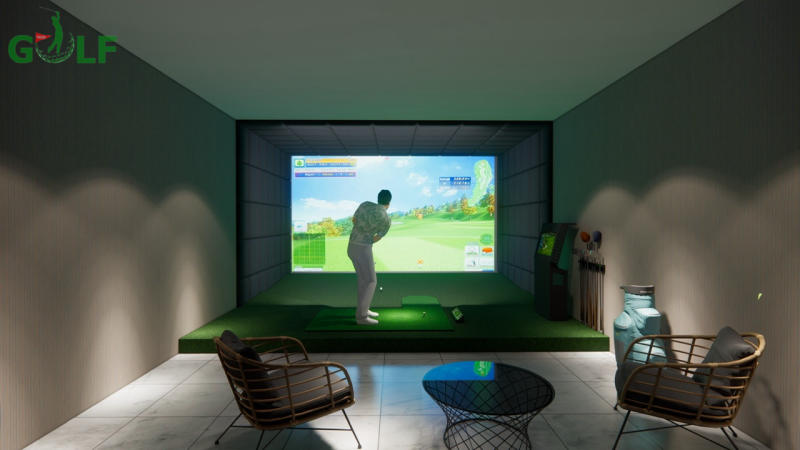 Phòng golf 3D tại Nha Trang – Công trình Foresight Sports