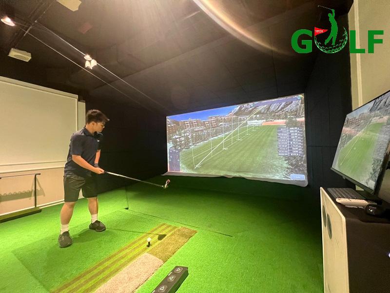 GolfTech bàn giao công trình phòng đánh golf 3D SG golf tại Hoàn Kiếm Hà Nội