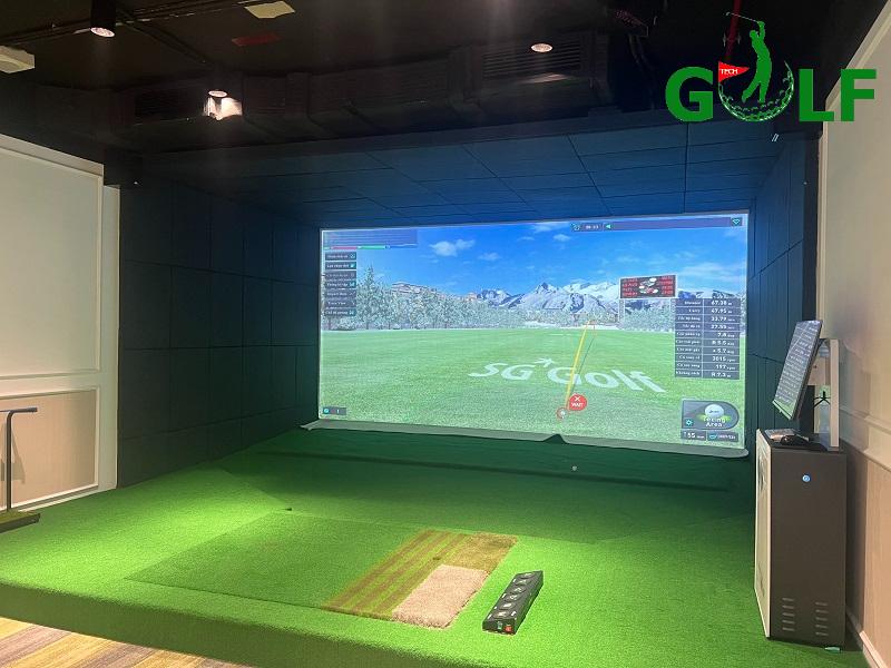 GolfTech bàn giao công trình phòng đánh golf 3D SG golf tại Hoàn Kiếm Hà Nội