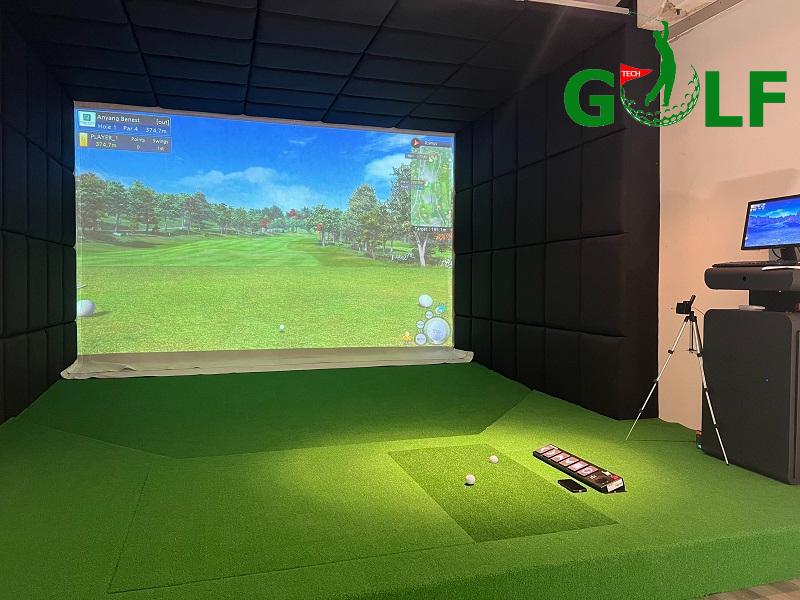 GolfTech bàn giao công trình phòng đánh golf 3D tại Hà Đông, Hà Nội