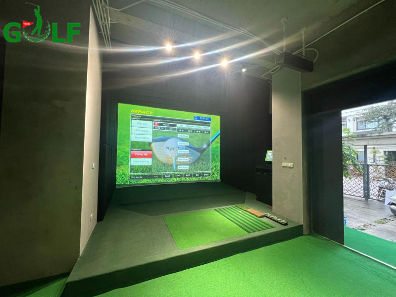 Bàn giao công trình phòng đánh golf 3D tại Bắc Từ Liêm Hà Nội