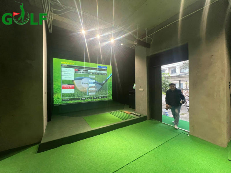 Bàn giao công trình phòng đánh golf 3D tại Bắc Từ Liêm Hà Nội