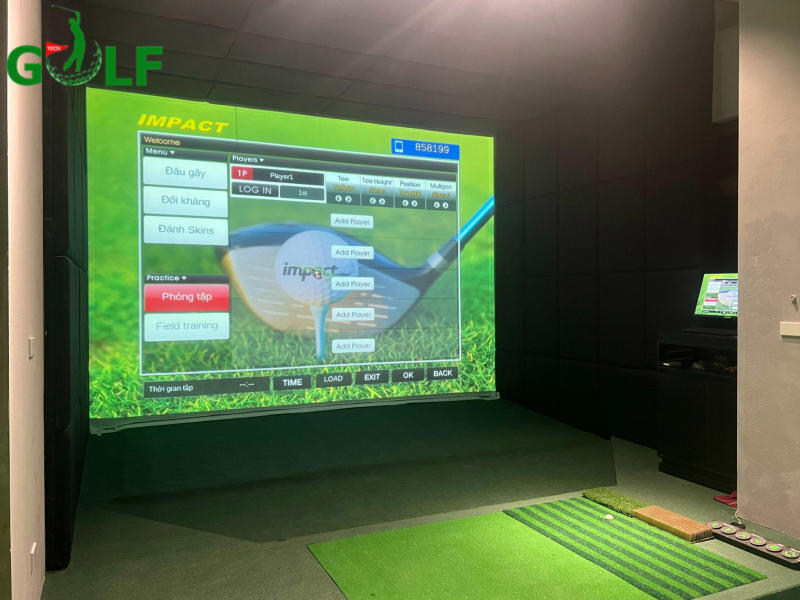Bàn giao công trình phòng đánh golf 3D tại Bắc Từ Liêm Hà Nội