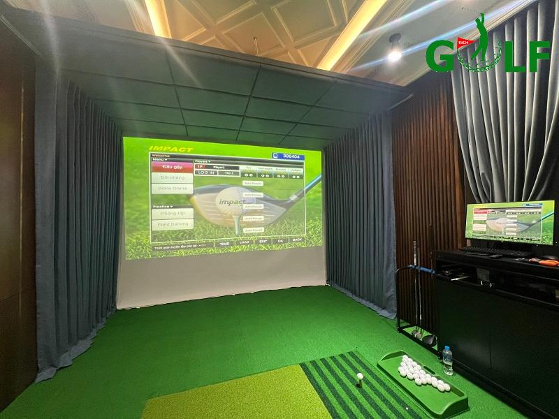 Hoàn thiện và bàn giao phòng tập golf 3D Hải Phòng