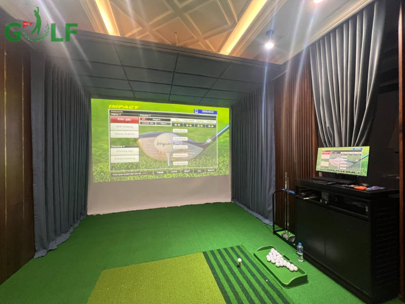 Phòng tập golf 3D tại Vinhomes Imperia Hải Phòng