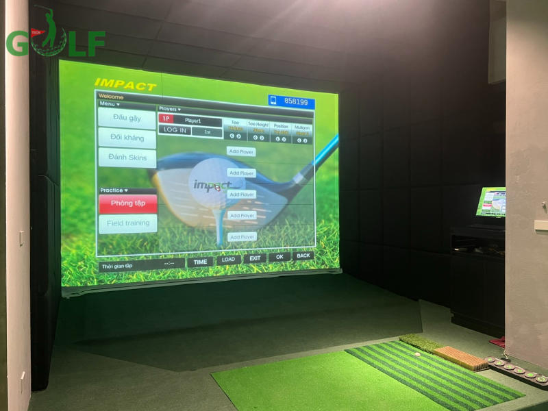 Phòng golf 3D Impact Vision tại Lý Nam Đế Hà Nội