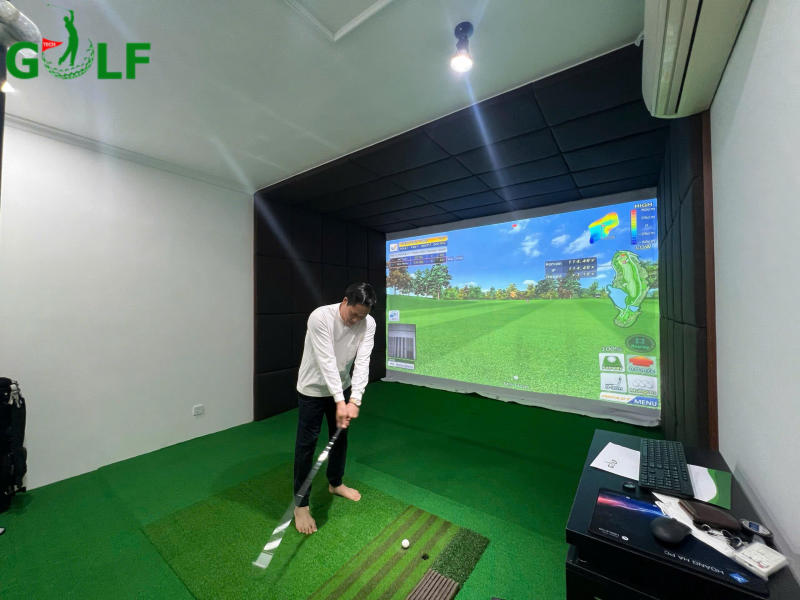Lắp đặt phòng golf 3D tại Xuân Mai Hà Đông Hà Nội