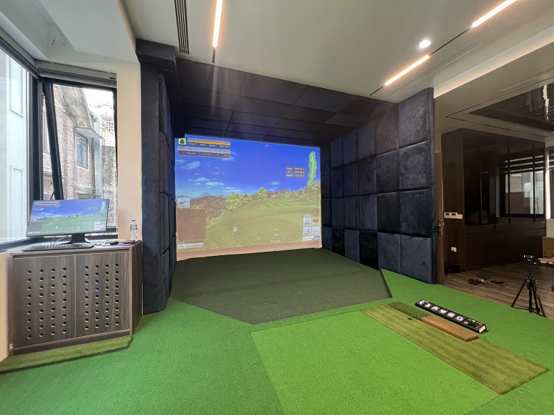 Lắp đặt phòng golf 3D trong nhà tại Cầu Giấy Hà Nội